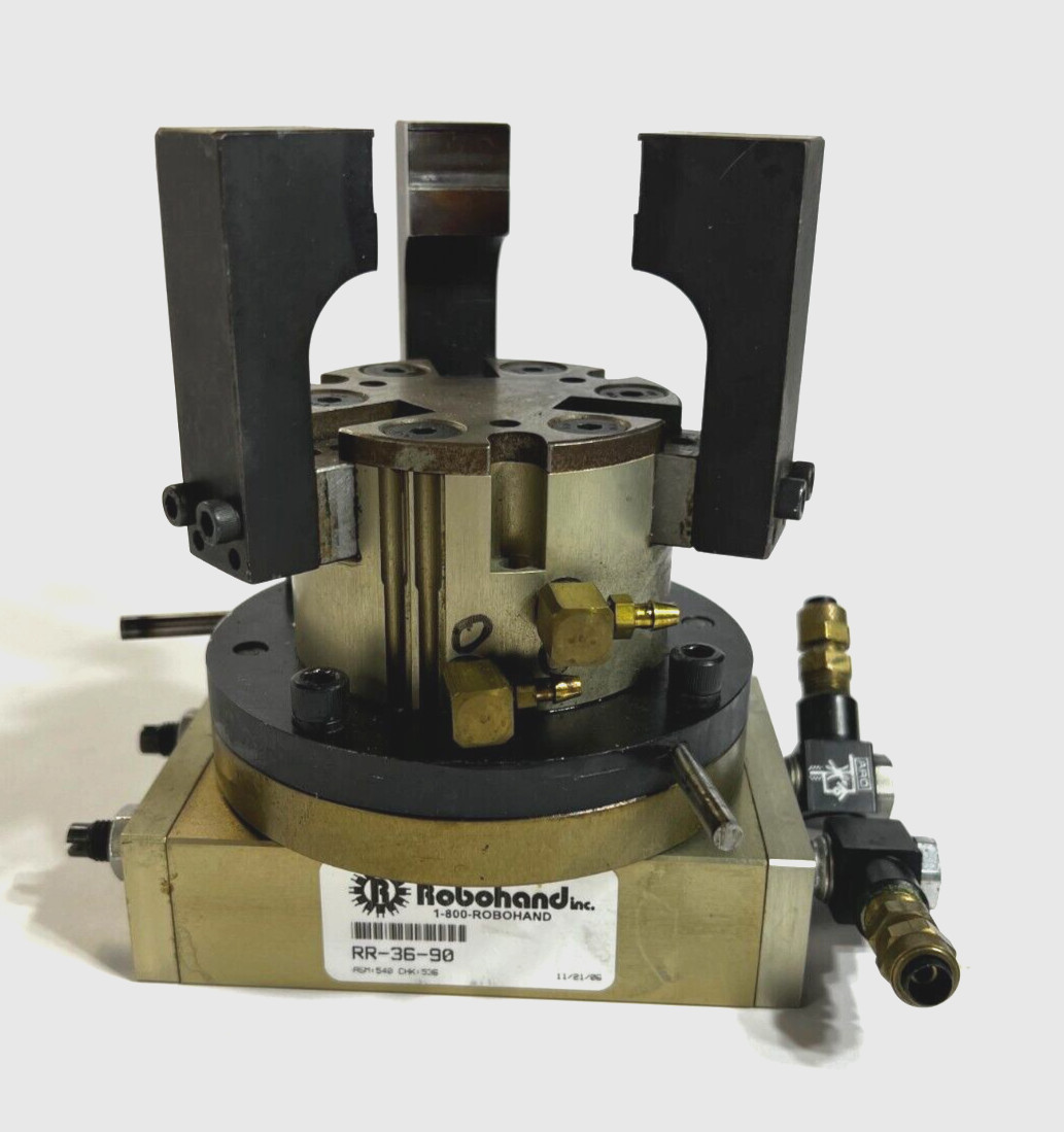 Robohand RPC-320 Gripper + RR-36-90 Pneumatic Rotary Actuator