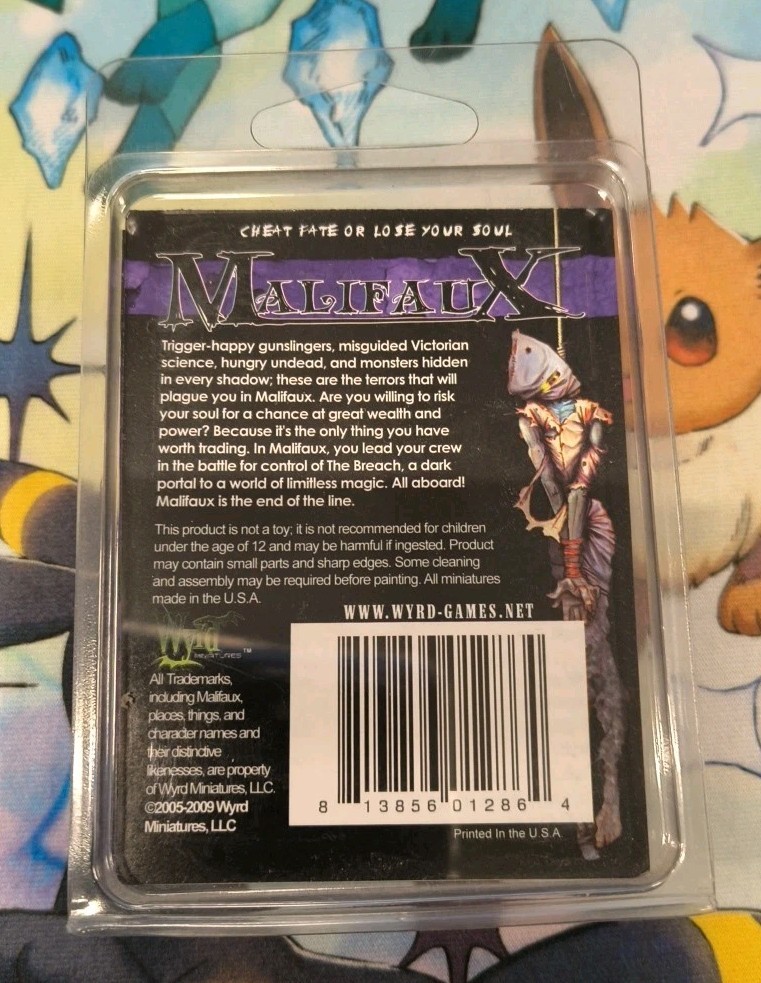 Malifaux Blister Arcanists Ramos NIB Metal Alt