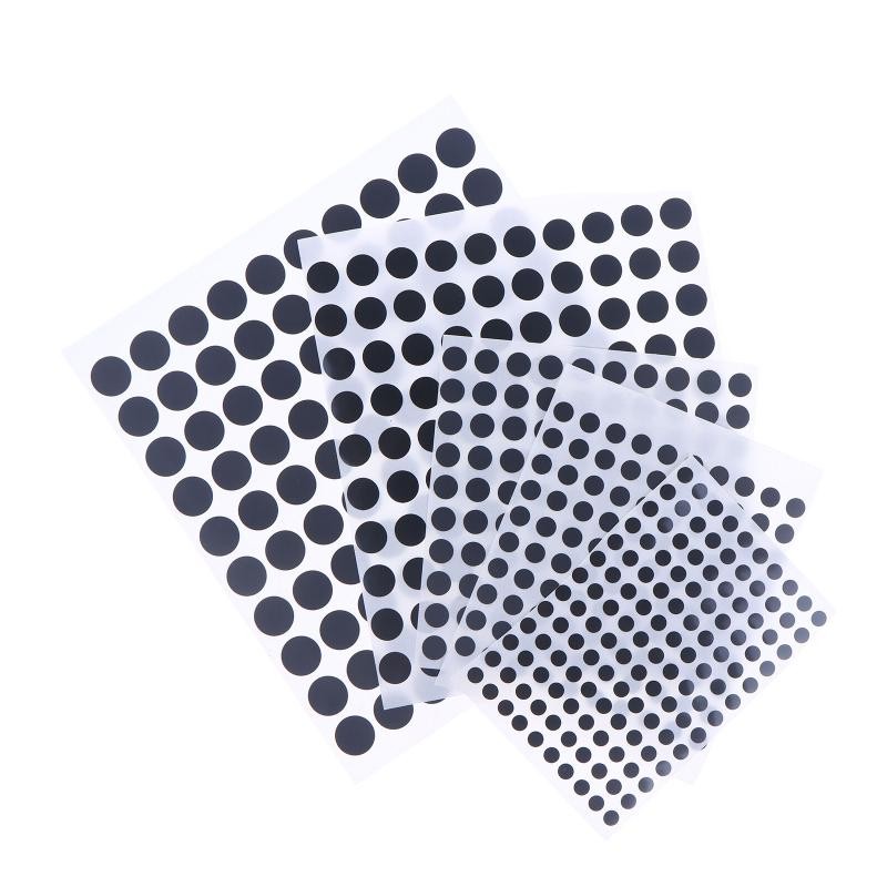 100pcs Black Light-Blocking Stickers For VR Glasses Shading Privacy Stickers