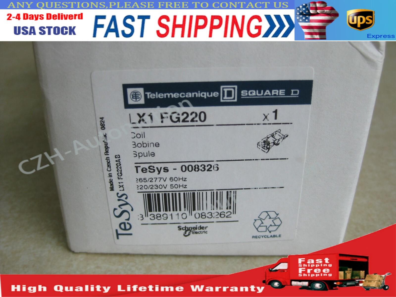 Schneider Contactor Coil LX1FG220 - 265/277V 60 HZ 220/330V 50 HZ US Free TAX