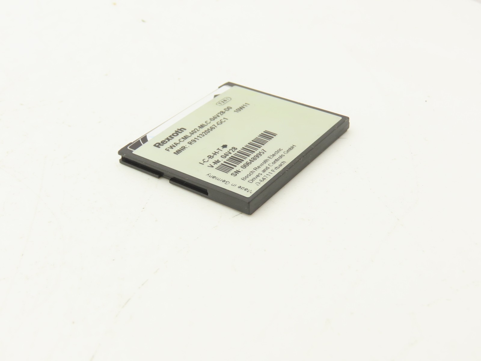 TRS Star CFI-128MS231.112.44X Rexroth Memory Card 128MB For CPU