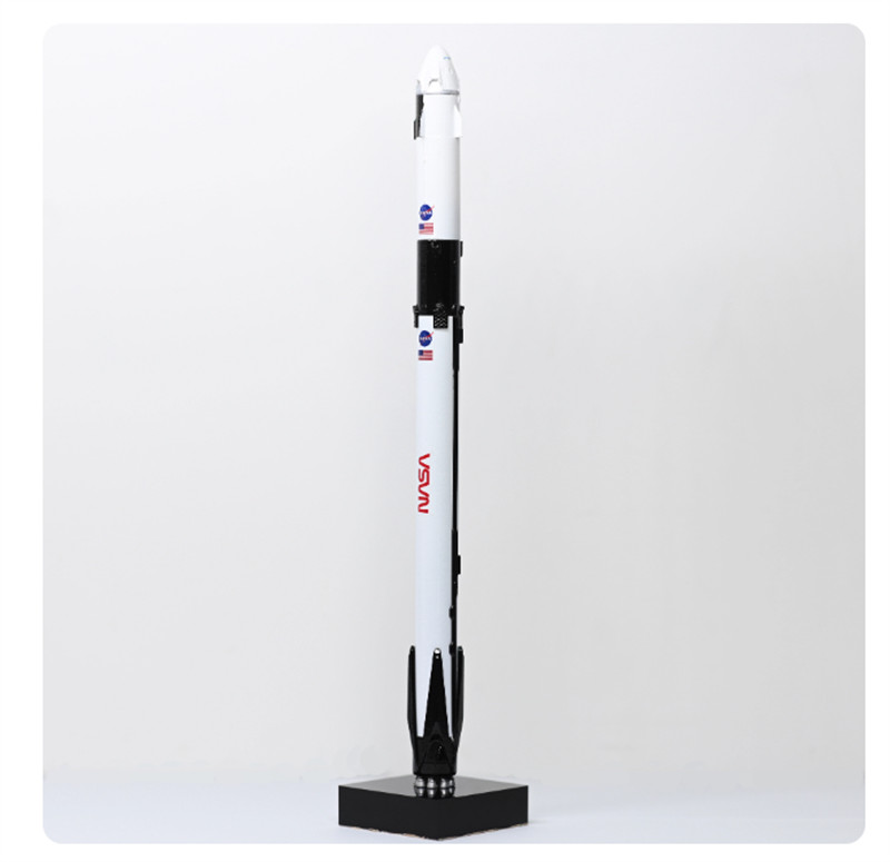 SpaceX Falcon 9 - Crew Dragon Rocket 1:233 Model Static Model Statue Scale Gift