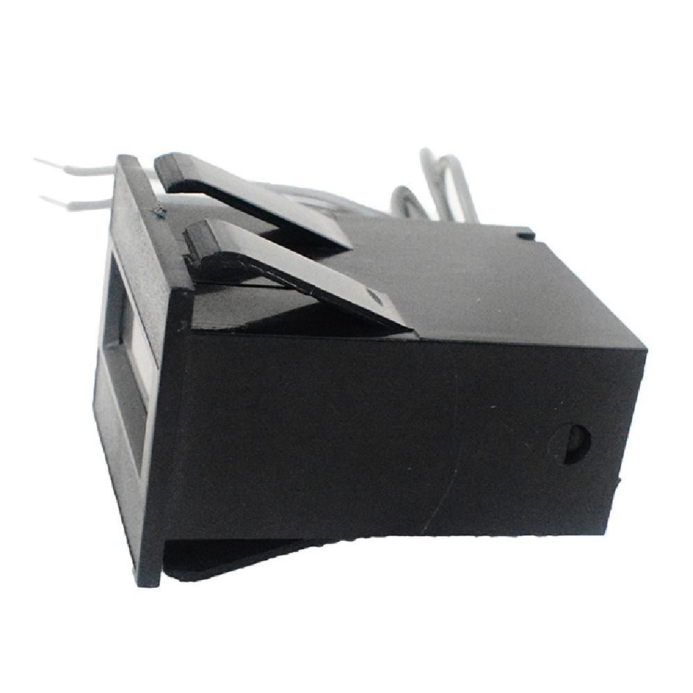 12V DC 6 Digit Impulse Counter Mechanical Wire Leads Base VDC
