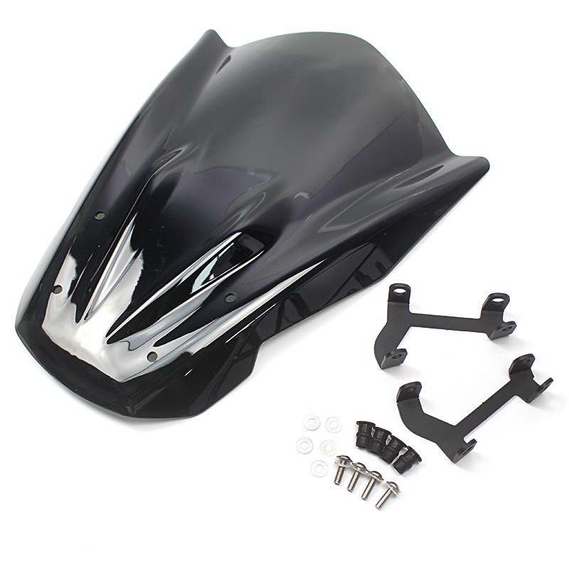 WOLFLINE Windshield with Mounting Bracket for Yamaha MT-07 FZ-07 2013-2017