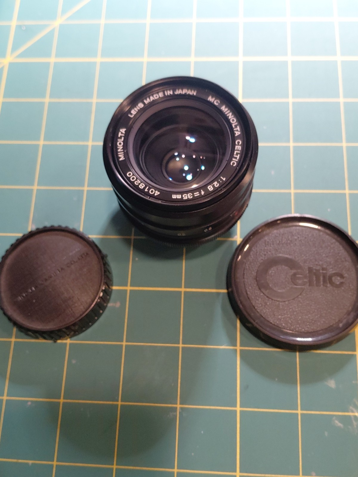 mc minolta celtic 1:2.7 f=35mm 4018200 Lens