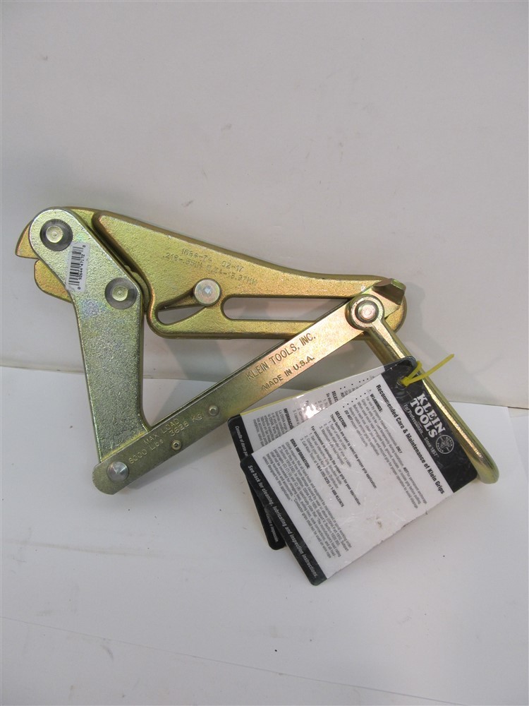 Klein Tool 1684-74, Chicago Curved Jaw Grip for EHS Cable -0.218" - 0.55"