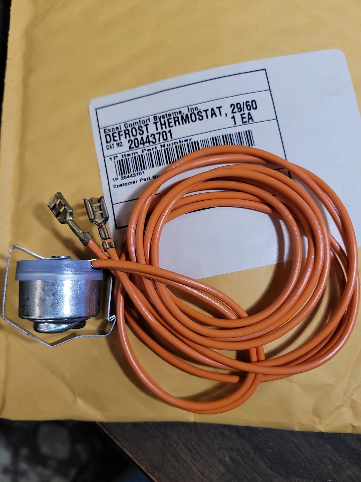 20443701 Defrost Thermostat from Ducane