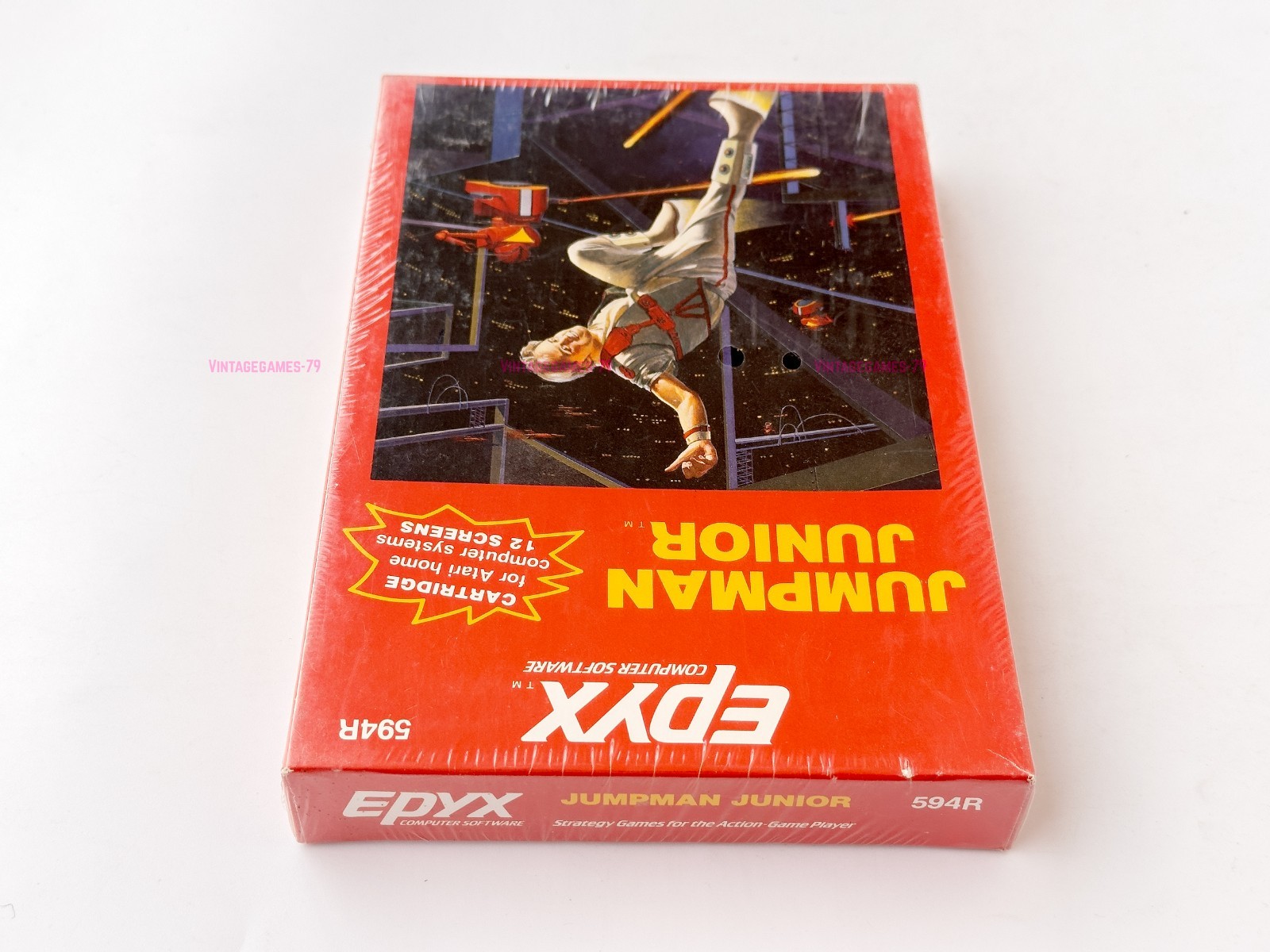 Jumpman Junior - Epyx - 1983 / Atari 8-bit - Sealed
