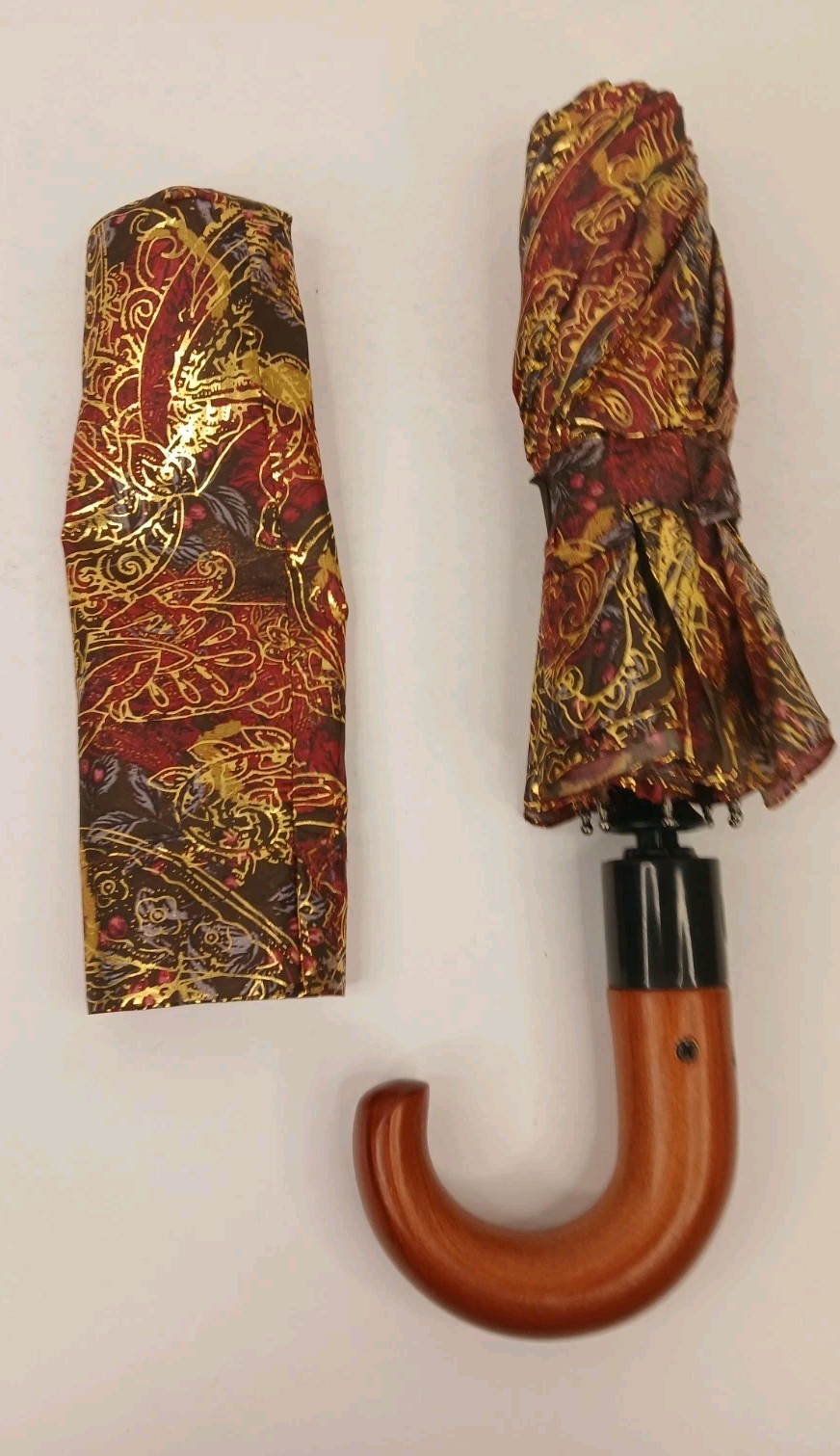 Patricia Nash Umbrella Floral Fall Tones