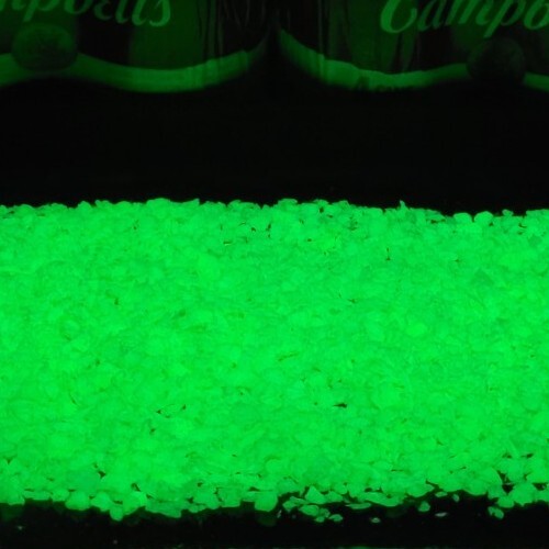 Glow In The Dark Luminous Phosphorescent Chip Flakes Longest Glow Blow Mold 15lb