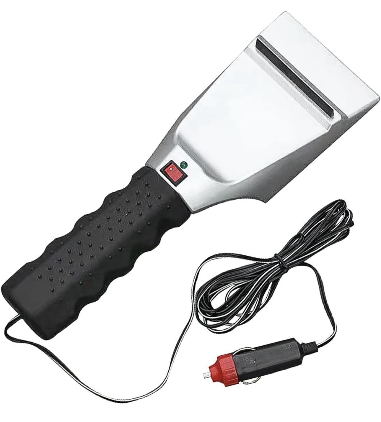 Heated Ice/Snow Scraper For Cars/Trucks Windshield/Windows With 12V Plug-in