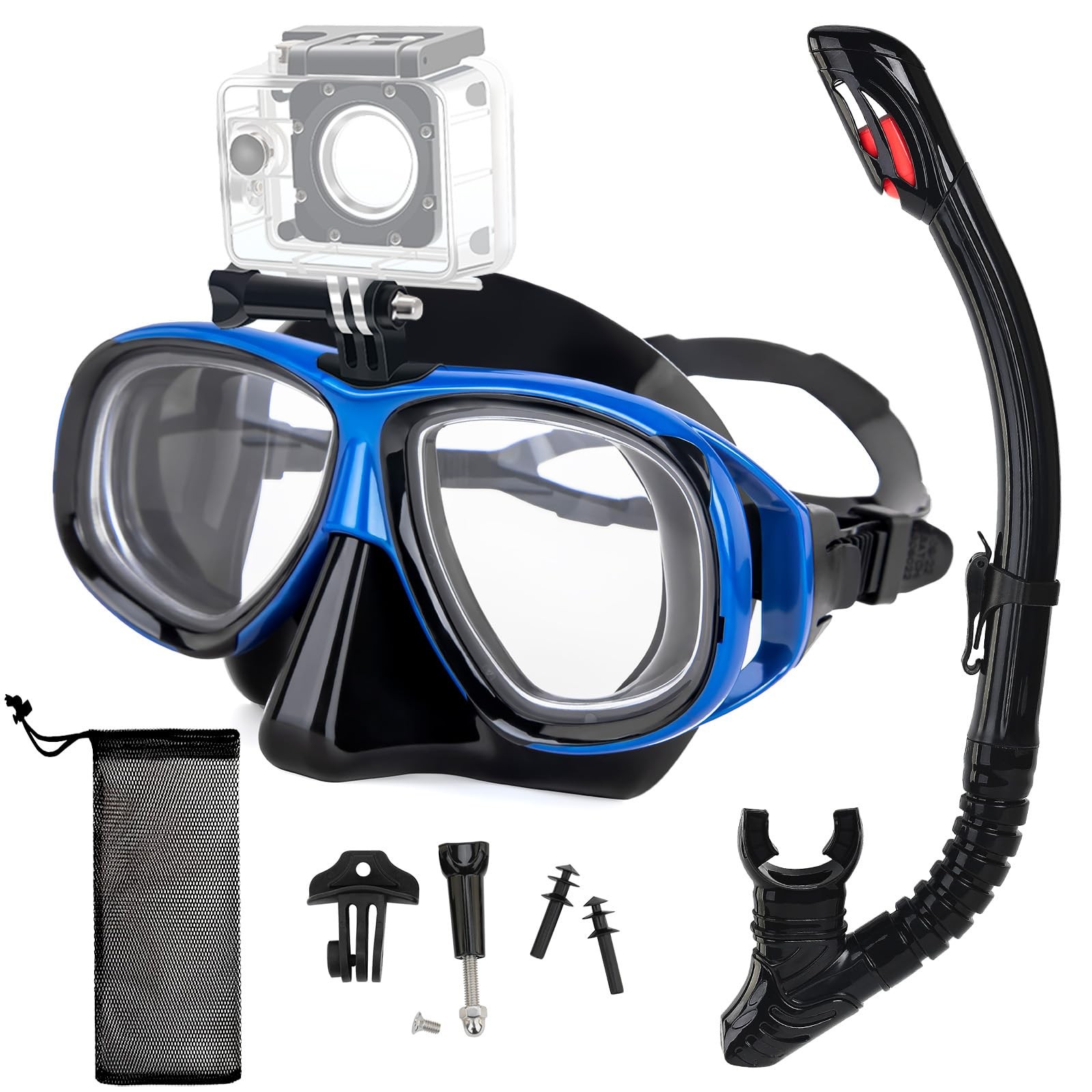 Body+ Nearsighted Snorkeling Gear For Adults Youth Professional Full Dry Top