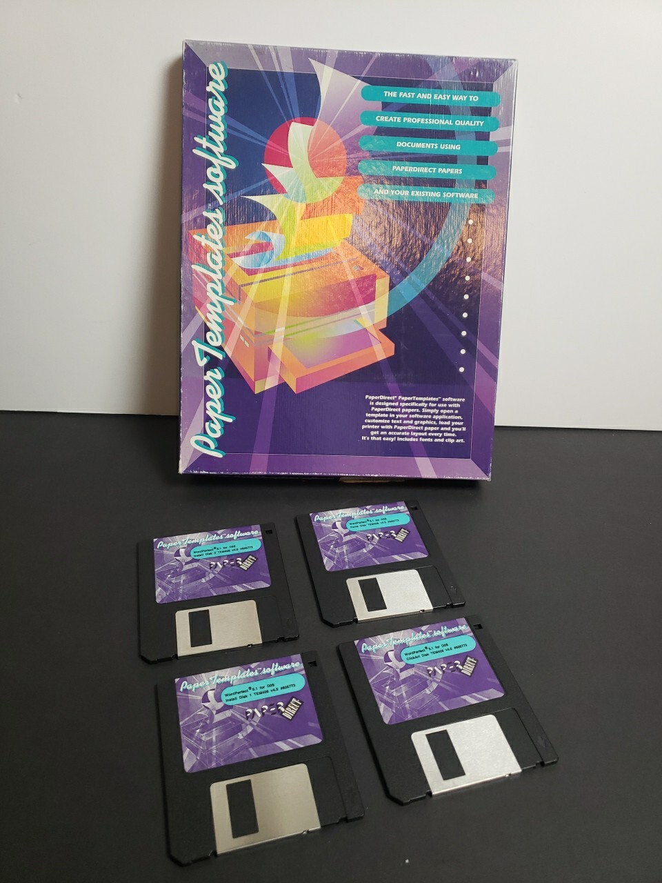 Paper Direct Paper Templates Software 4.5 For DOS RARE