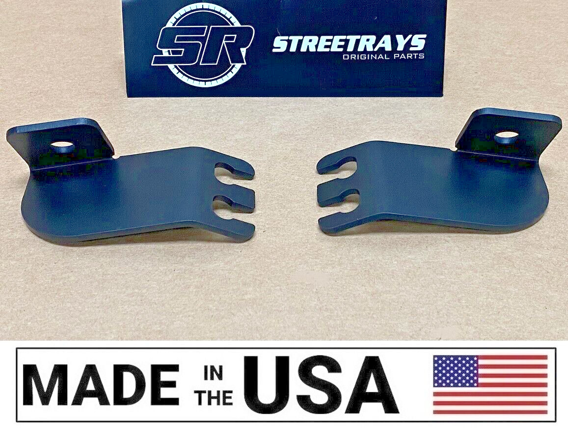 [SR] Work / Fog Light Pod Side A-Pillar Brackets FOR Polaris General & 4 1000