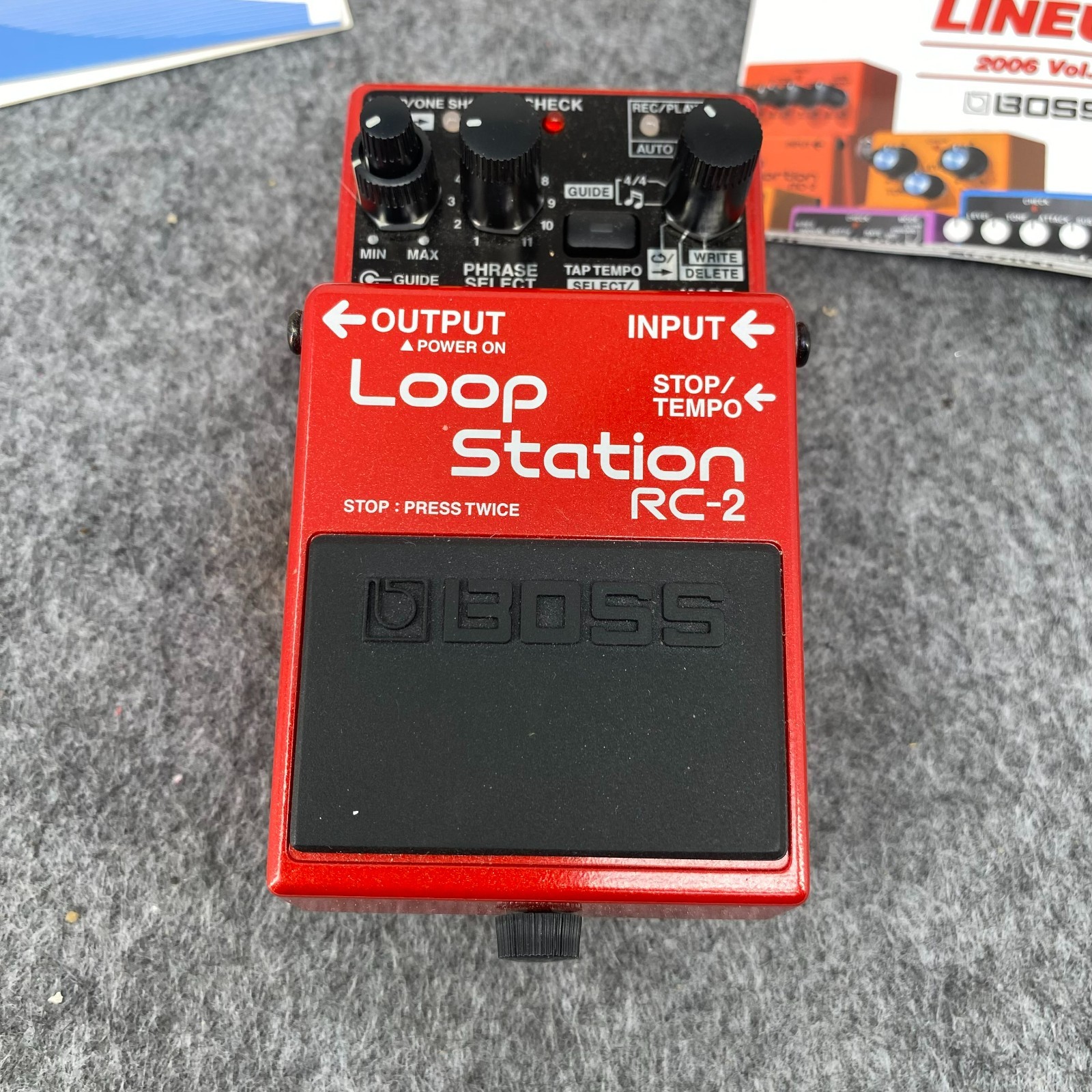 BOSS Loop Station RC-2 With Box
