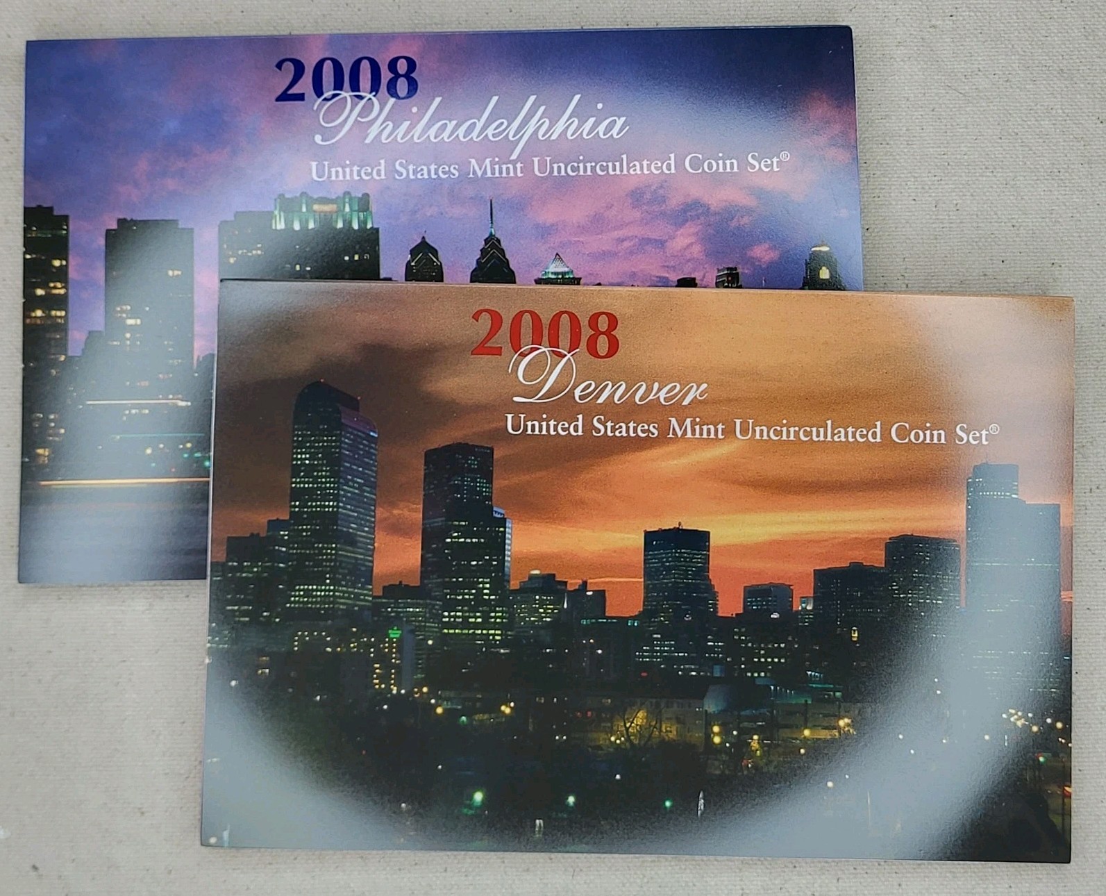 2008 P & D US Mint Set Uncirculated 28 Coins OGP