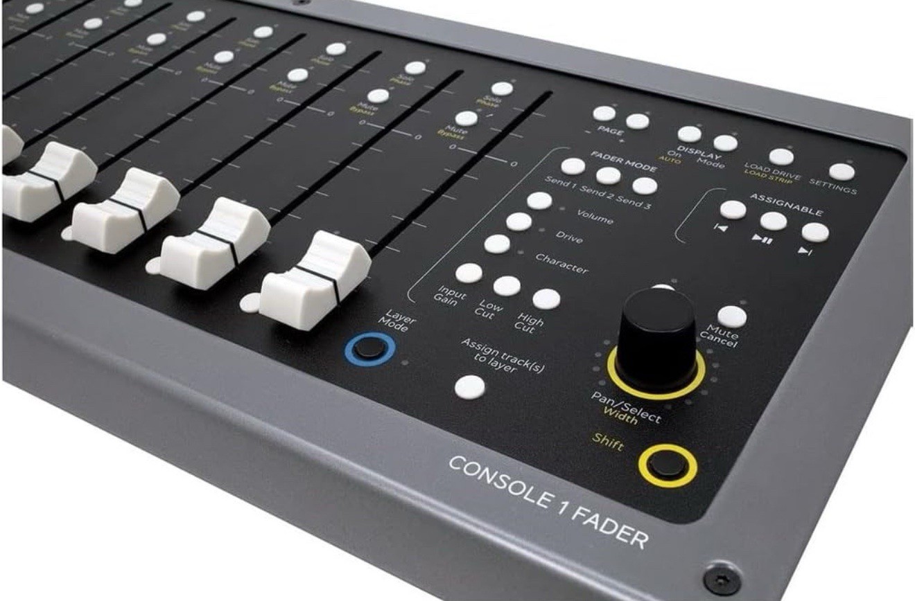 Softube Console 1 Fader DAW Controller with Motorized Faders