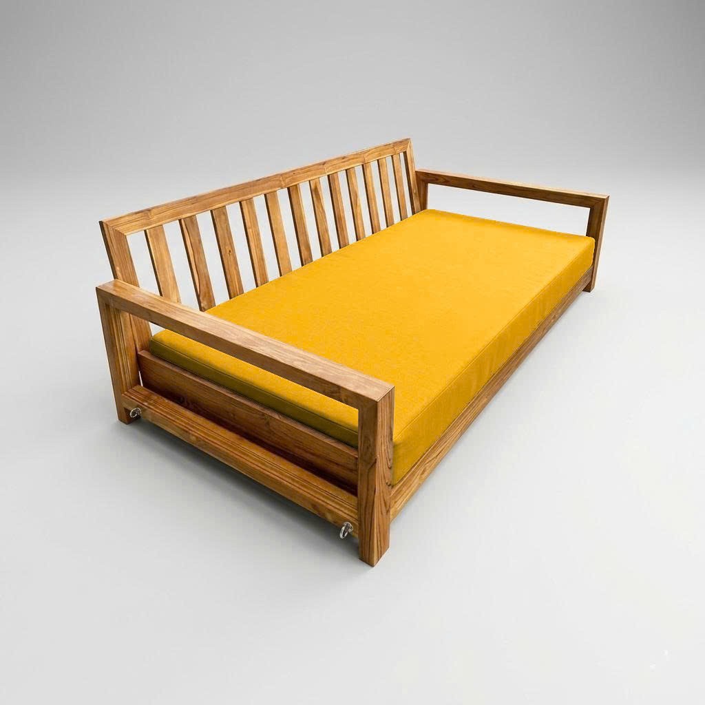 |COVER ONLY| Outdoor Knife Edge 8" Twin-XL Daybed Fitted Sheet Slipcover AD108