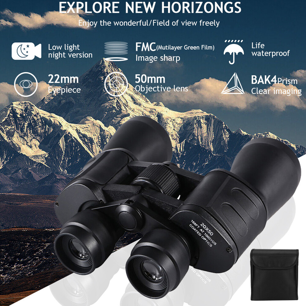Military Zoom 180x100 Powerful Binoculars Monocular Day/Low Night Optics Hunting