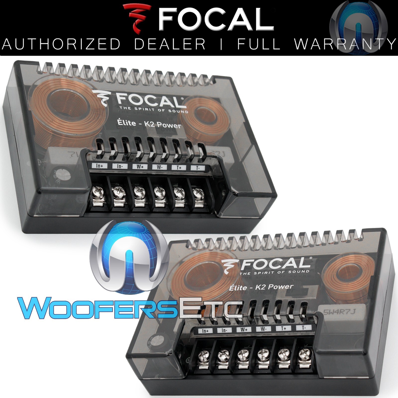 FOCAL XO/ES130K ELITE K2 POWER CROSSOVERS FROM ES-130K COMPONENT CAR AUDIO NEW