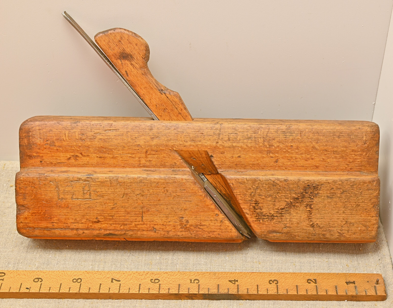 ✨Vintage 3/4" x 3/8" AB Seidenstricker Grecian Ogee Molding Plane (INV P249)
