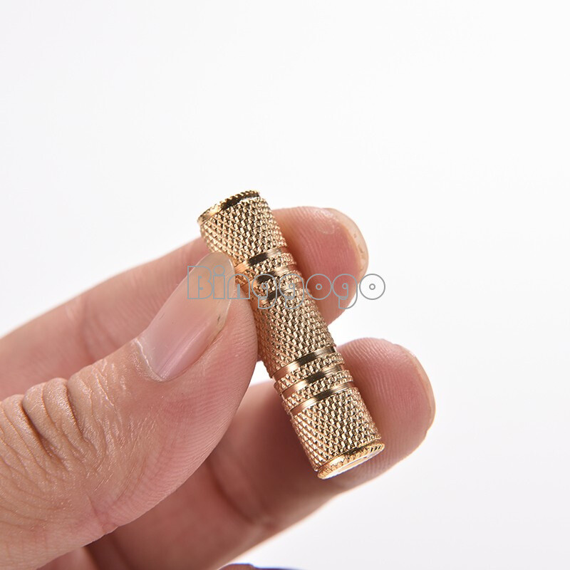 1X 3.5mm Female to Female Audio Adapter Connector Coupler Stereo Extension Jack