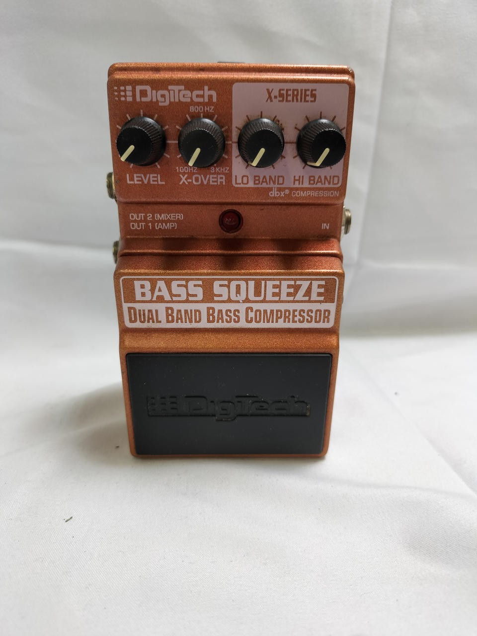 Digitech Dual Band Bass Compressor Bass Squeeze Used