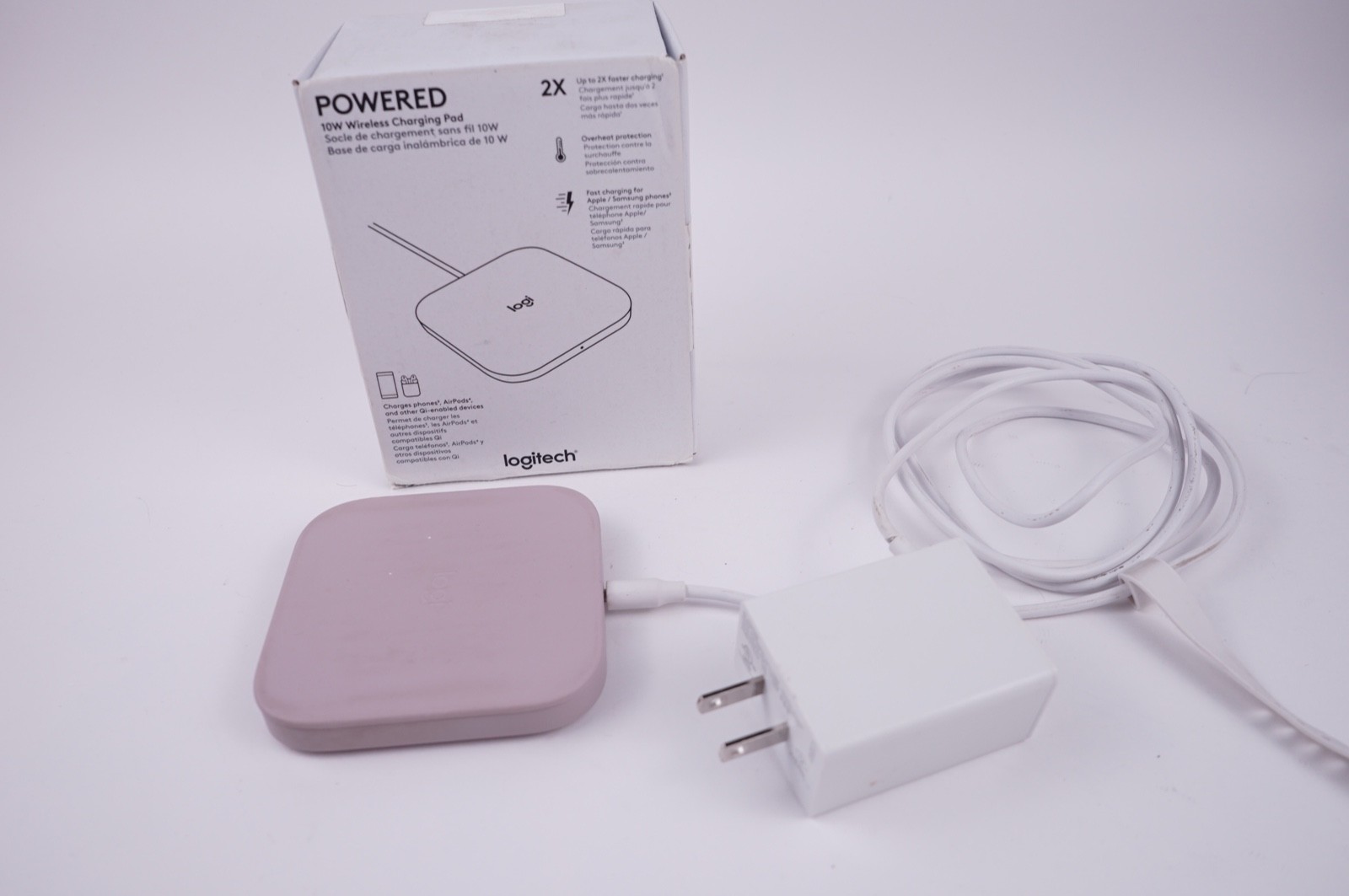 LOGITECH POWERED 10W WIRELESS CHARGING PAD