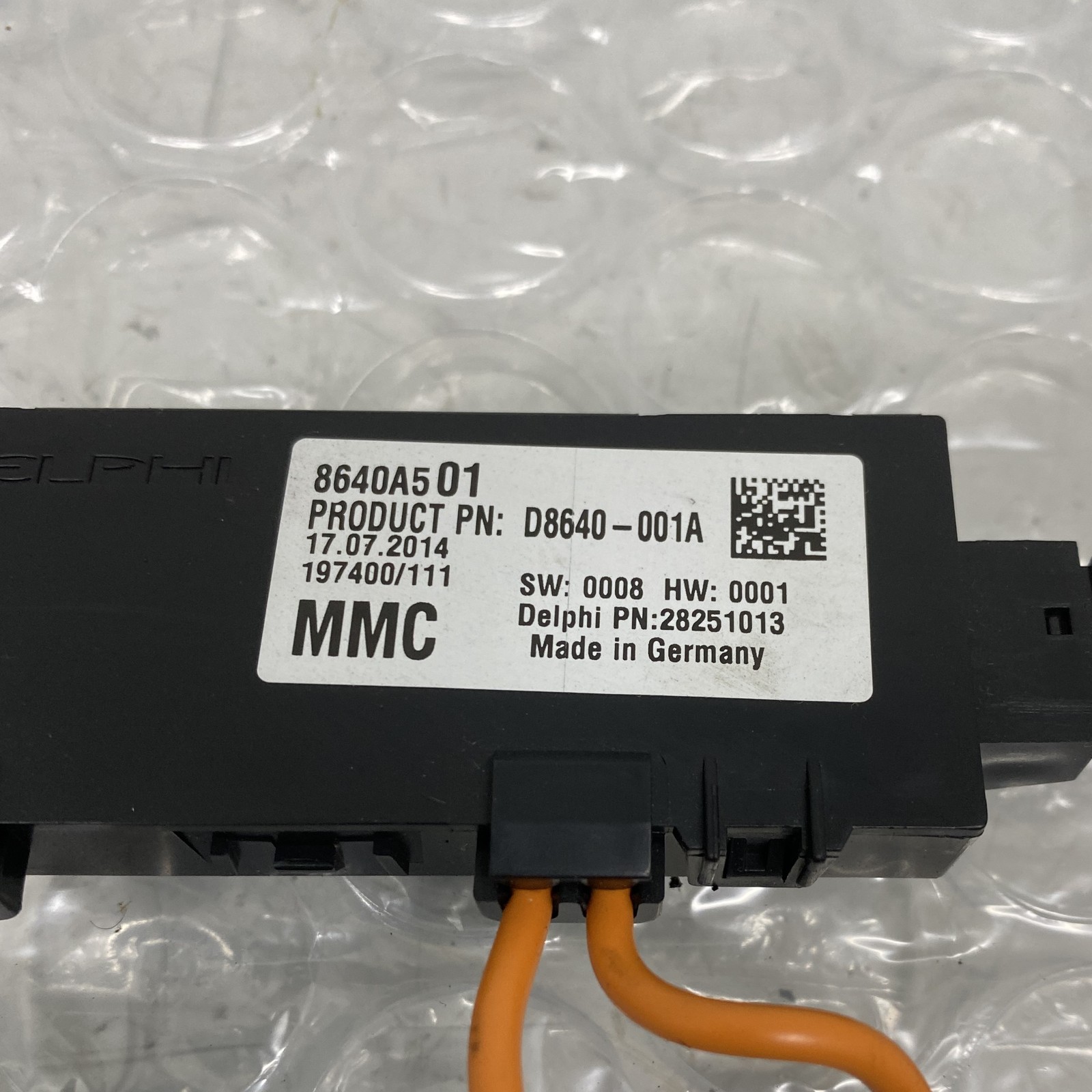 Alarm Sensor Control Unit Sensor for Mitsubishi OUTLANDER CW8W MK2 2.0D