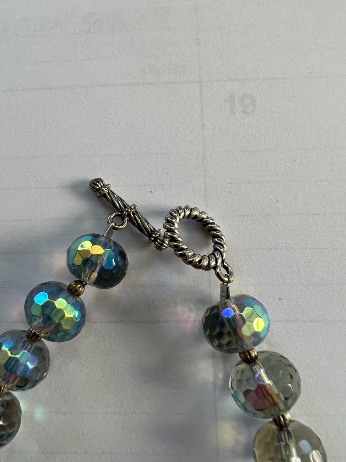 HANDCRAFTED IRIDESCENT BRACELET