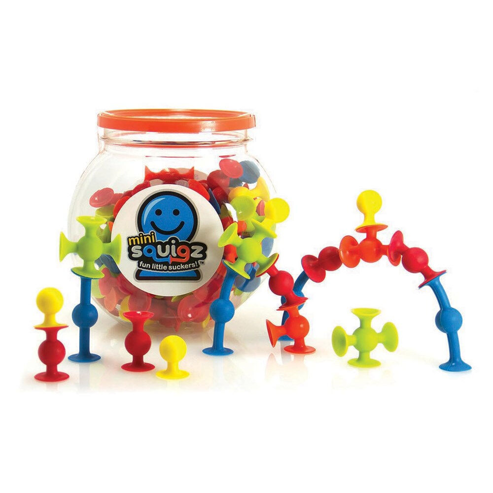 Fat Brain Toy Co Mini Squigz 75pc 5y+