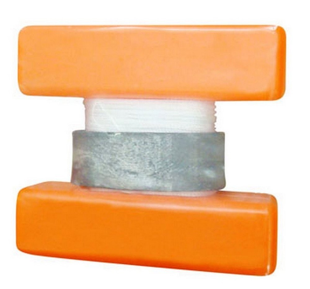 Eagle Claw Marker Buoy 75 Foot Line 6 oz Fluorescent Orange Fishing - 11030-001
