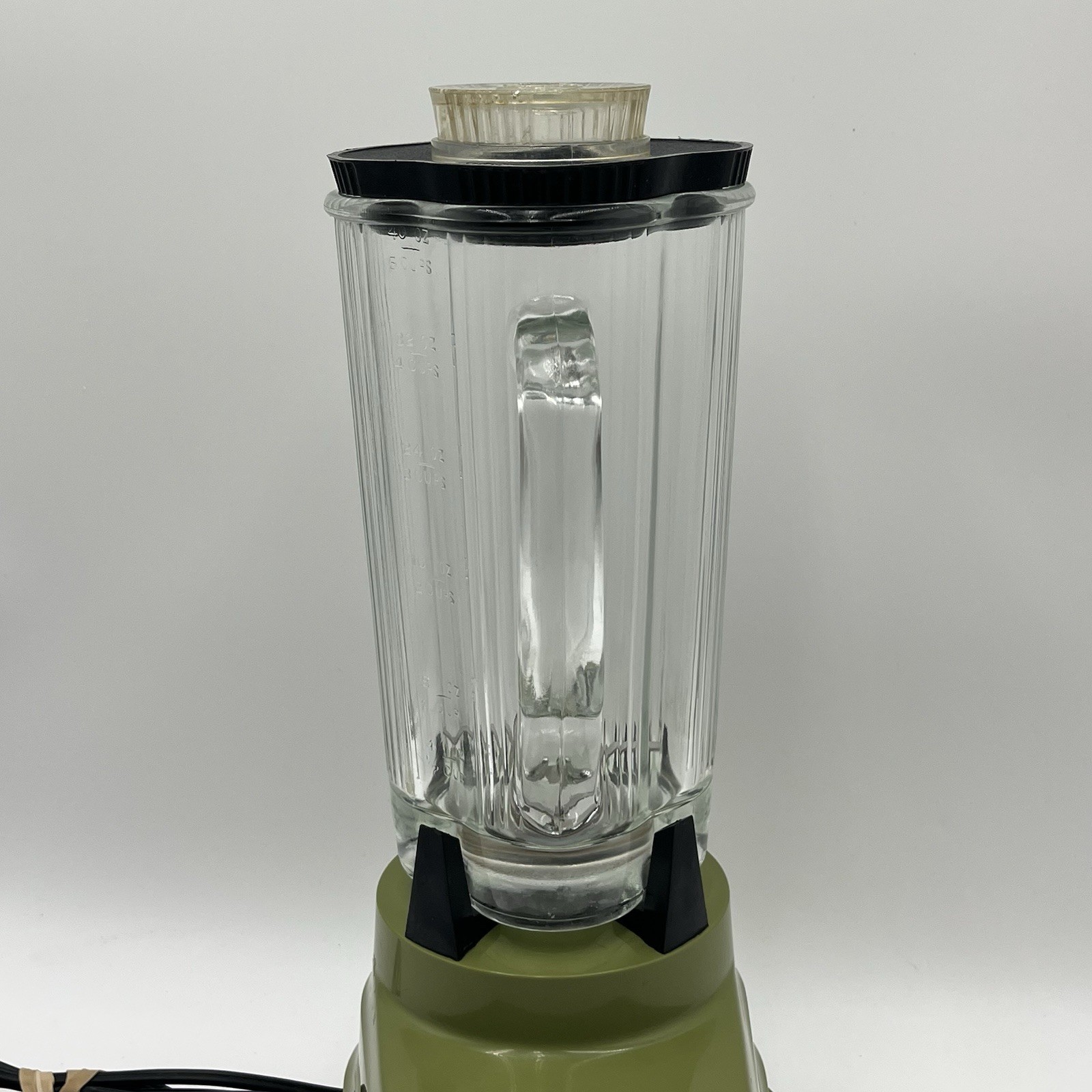 VTG Yellow Waring Blender Solid State 1186 CC-8 TESTED WORKS Base and Pitcher