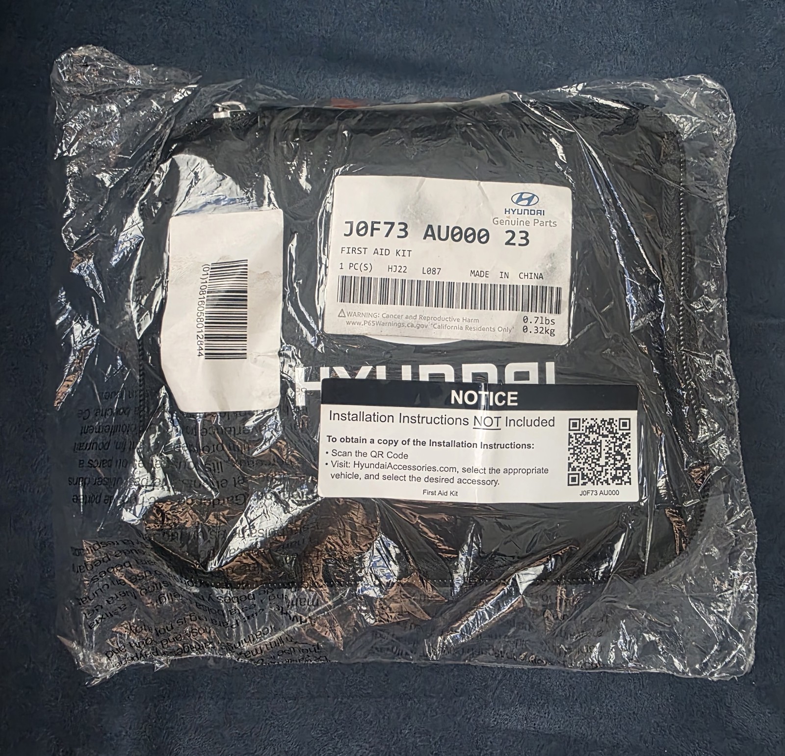 ​Original Hyundai First Aid Kit – P/N J0F73 AU000 23 – Genuine Parts NEW