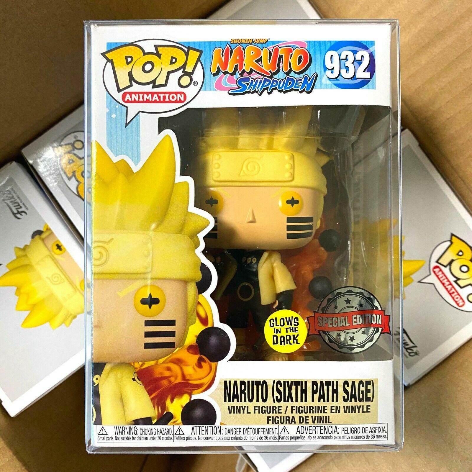 Funko Pop : Naruto (Sixth Path Sage) #932 Vinyl Glows Special Exclusive "MINT"
