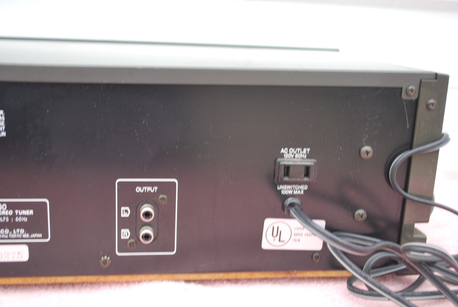 Vintage Sansui T-60 AM/FM Stereo Tuner Functional