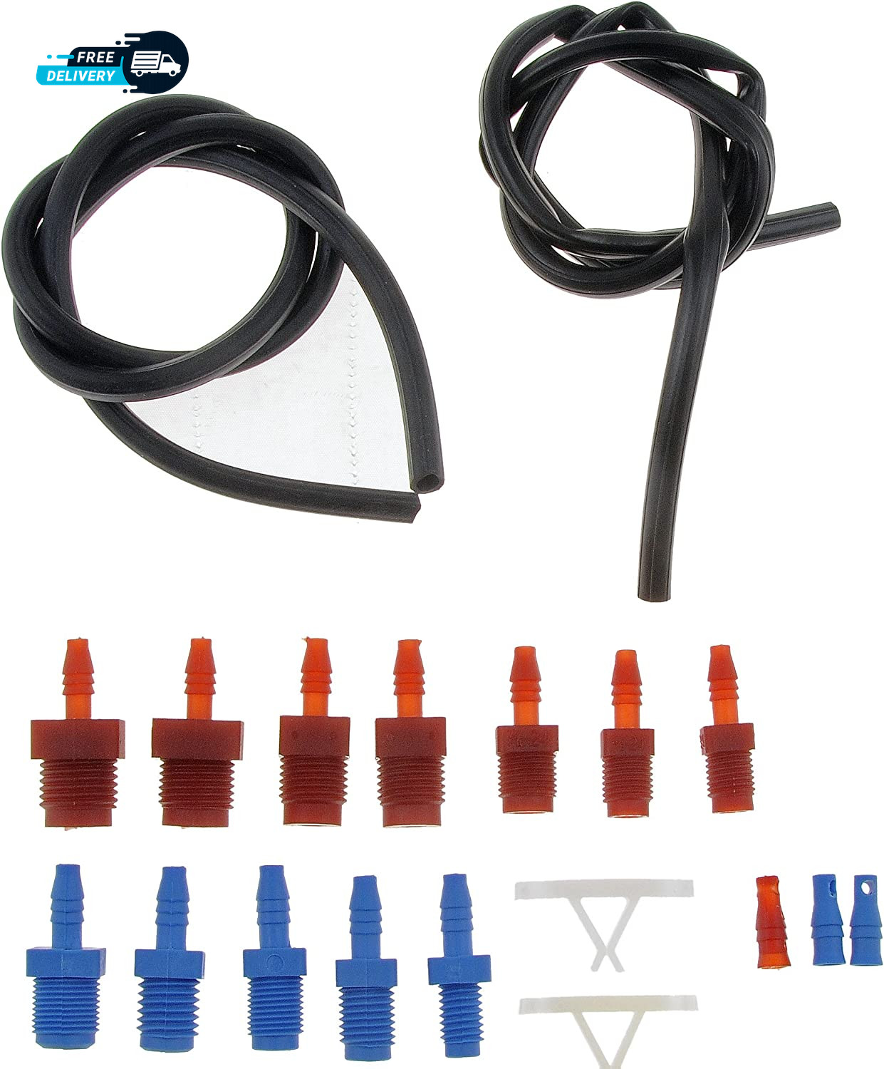 13911 Master Cylinder Bleeder Kit -22 In. Hose Clip and Sae and Metric Fittings