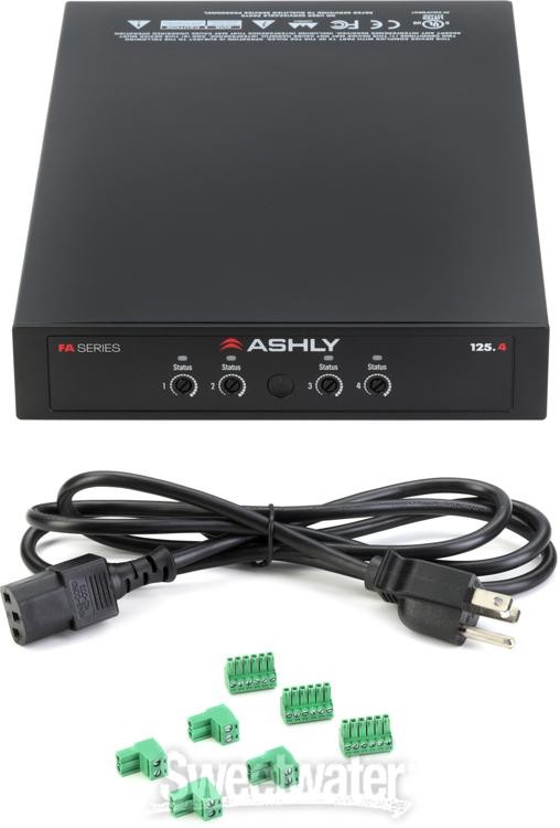 Ashly FA125.4 500-watt 4-channel Power Amplifier