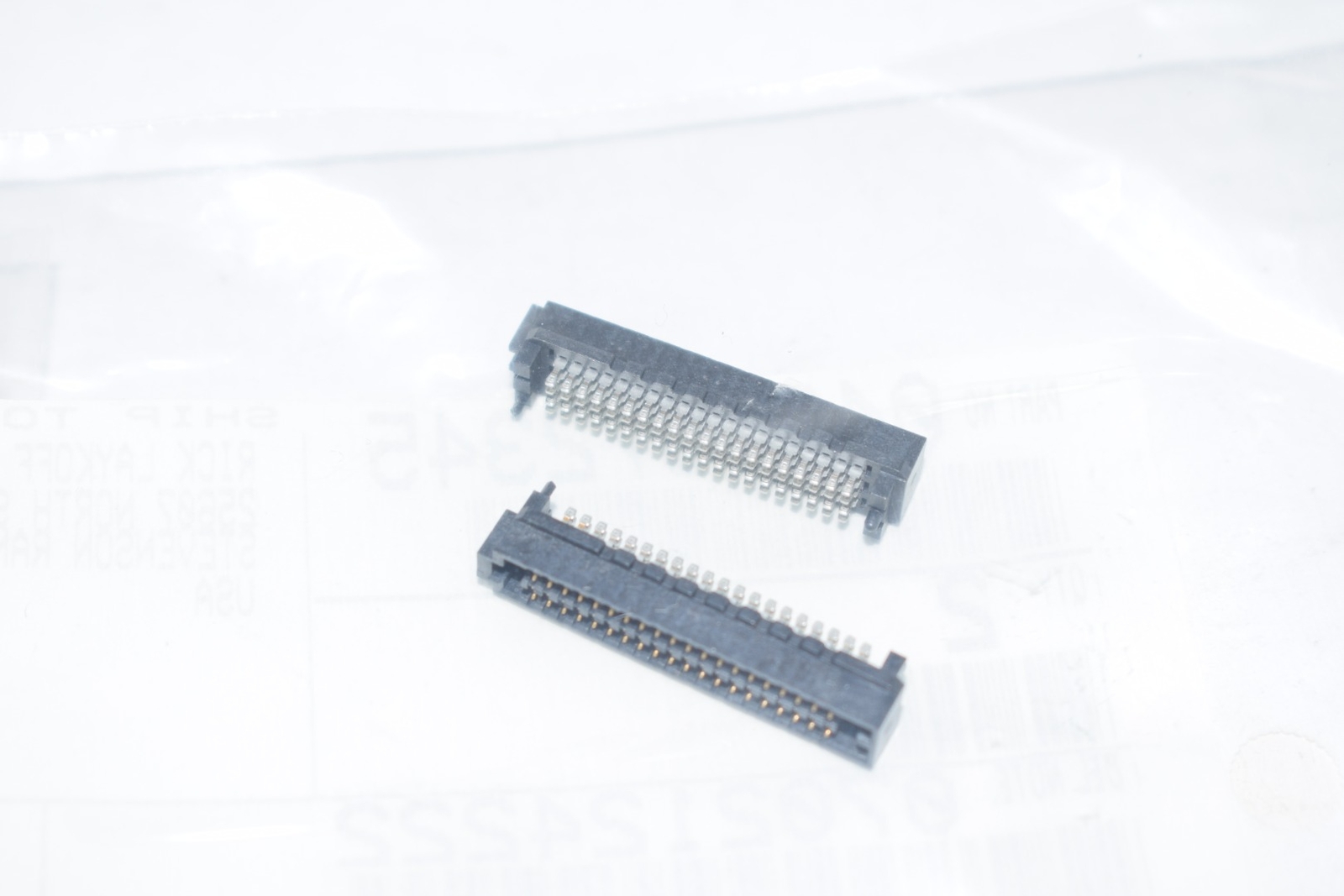 Lot of 2 NEW Molex 0465572345 80 Position Connector High Density Array, Female S