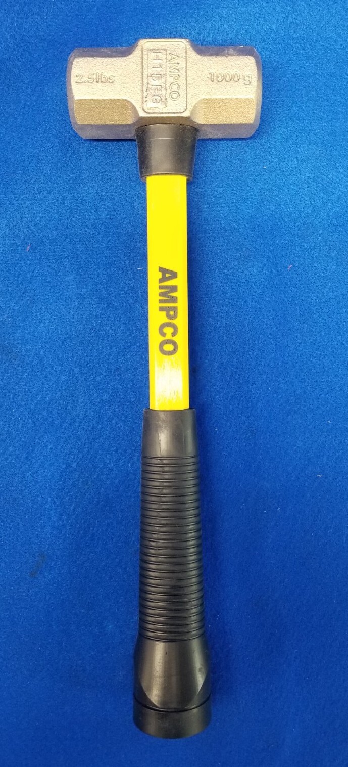 Ampco Safety Tools H-15FG Engineers Hammer, 14 In.L, Nonsparking