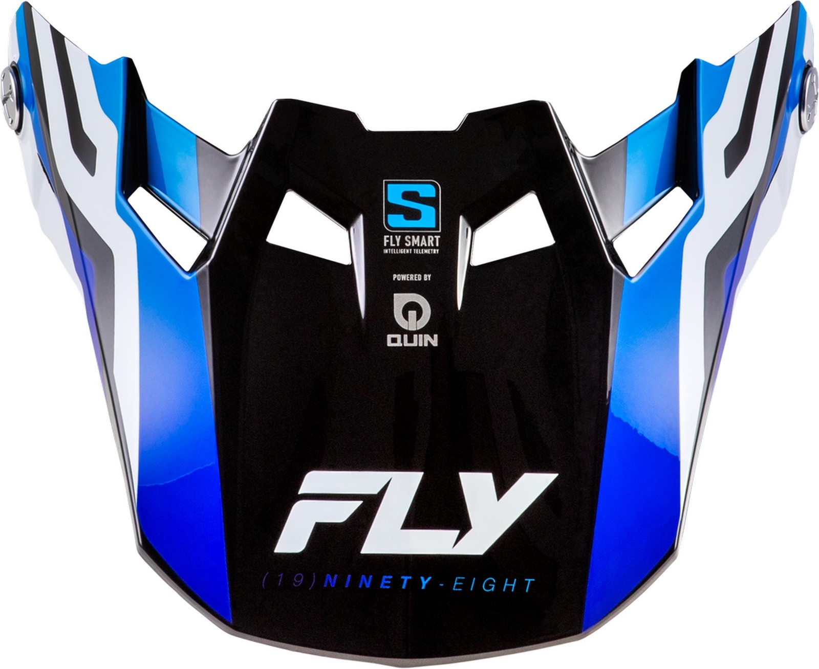 Fly Racing Formula S Carbon Byte Helmet Visor/Peak Blue/Black