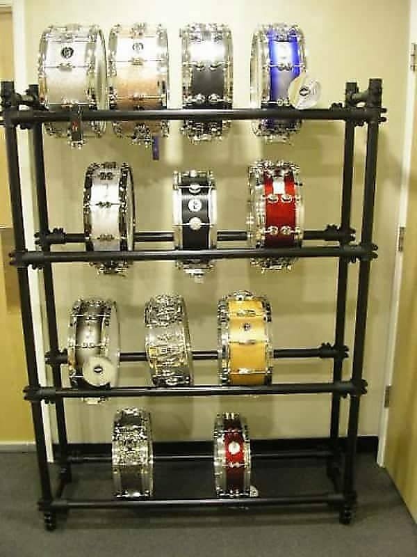 Snare drum rack 4 tyer HEAVY DUTY - NEW IN BOX -THE BEST YET. NEW LOW PRICE