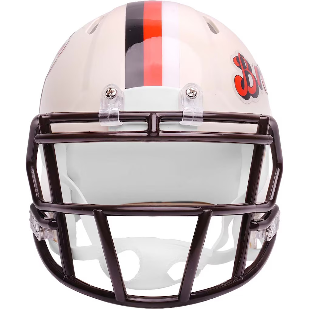 [FLASH SALE] Cleveland Browns Riddell Retro Collection Speed Mini Helmet