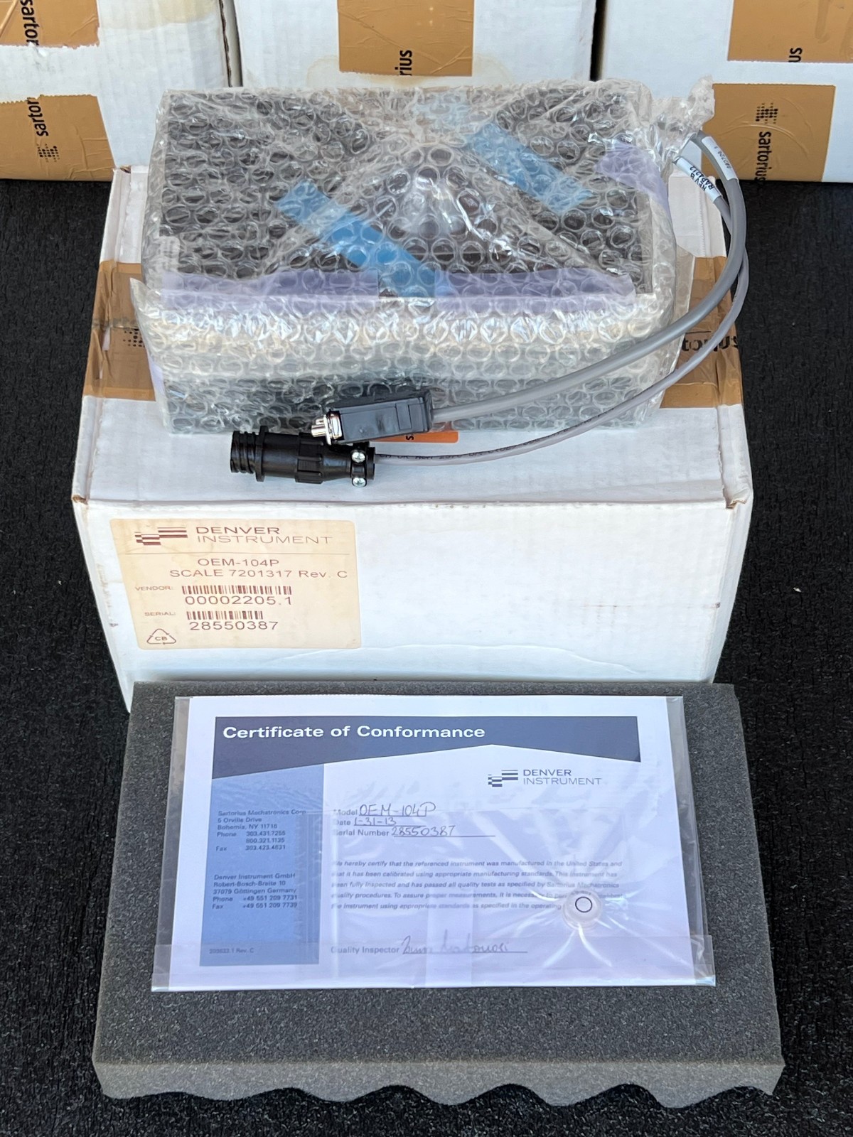 Denver Instrument OEM-104P Balance Module Scale 12V 800mA 7201317 (Lot of 10)