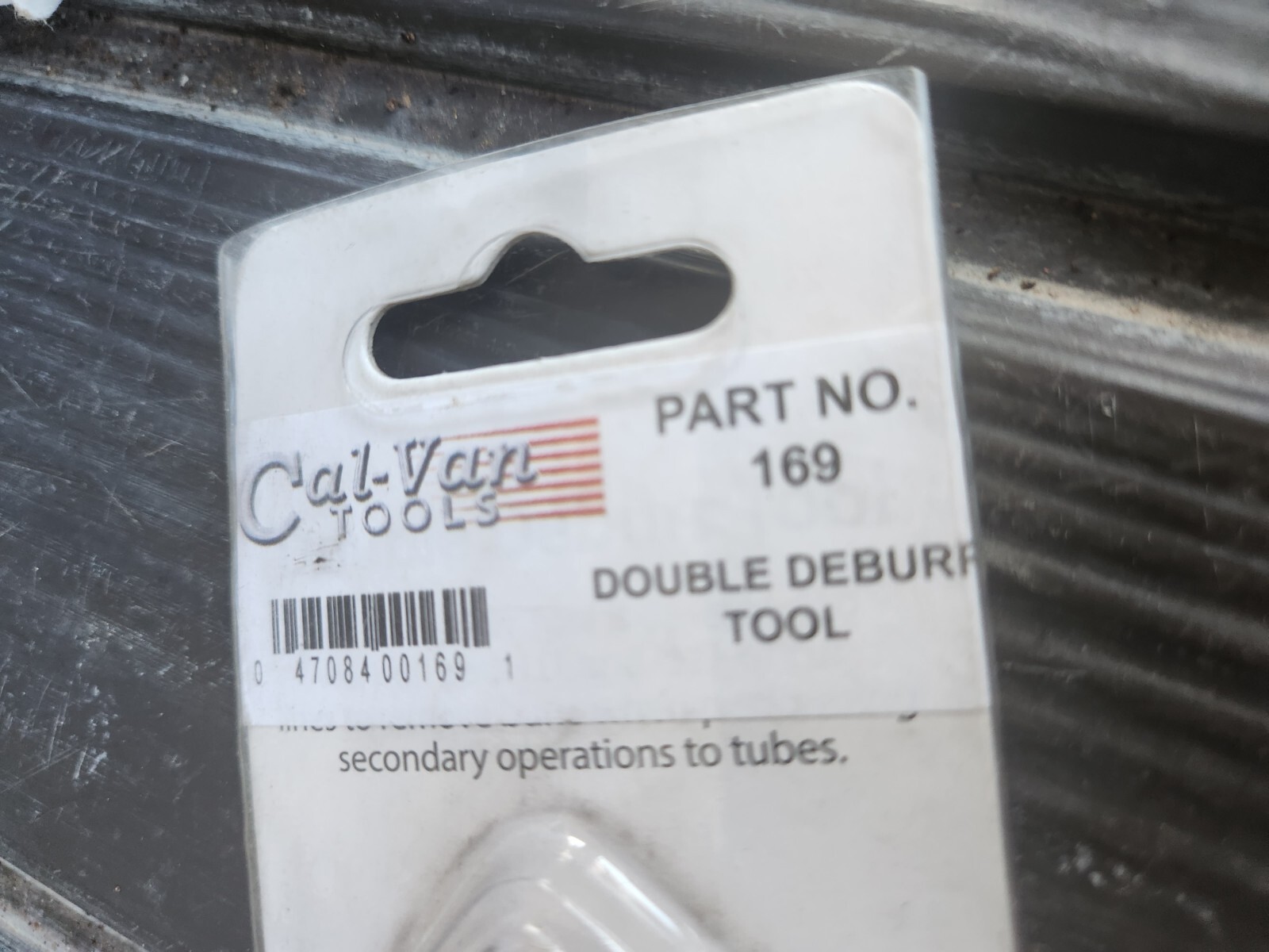 Double Tube Deburr Tool CALVAN ALSTART 169 working range 1/8" - 1/2"