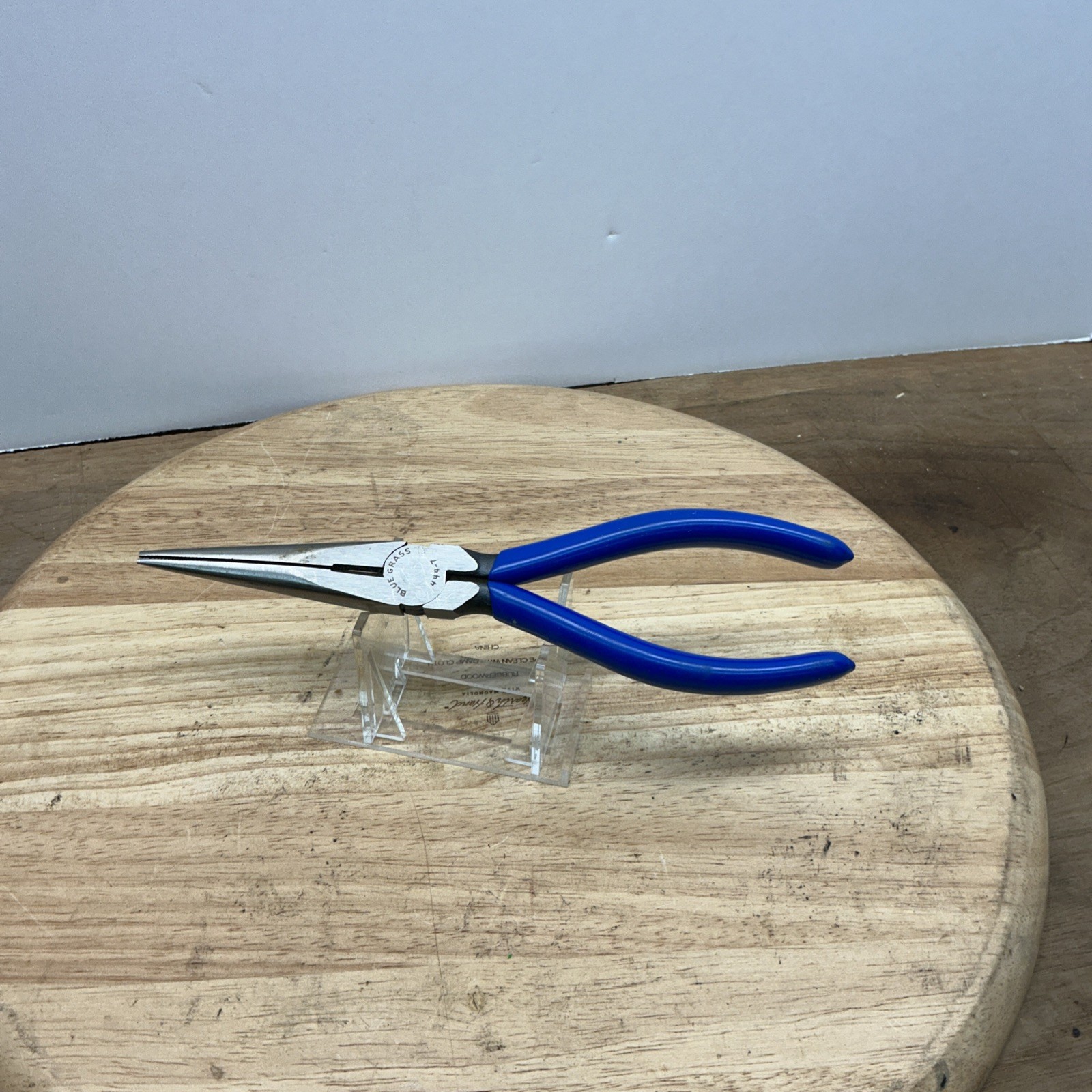 Vintage Blue Grass Belknap Needle Nose Pliers NO. 444-7  Made in the USA(A)
