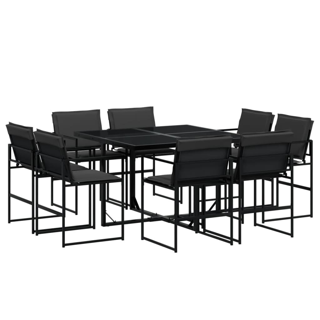 Outdoor Dining Set for 12-16 People with Cushions - Modern Garden Furniture vida