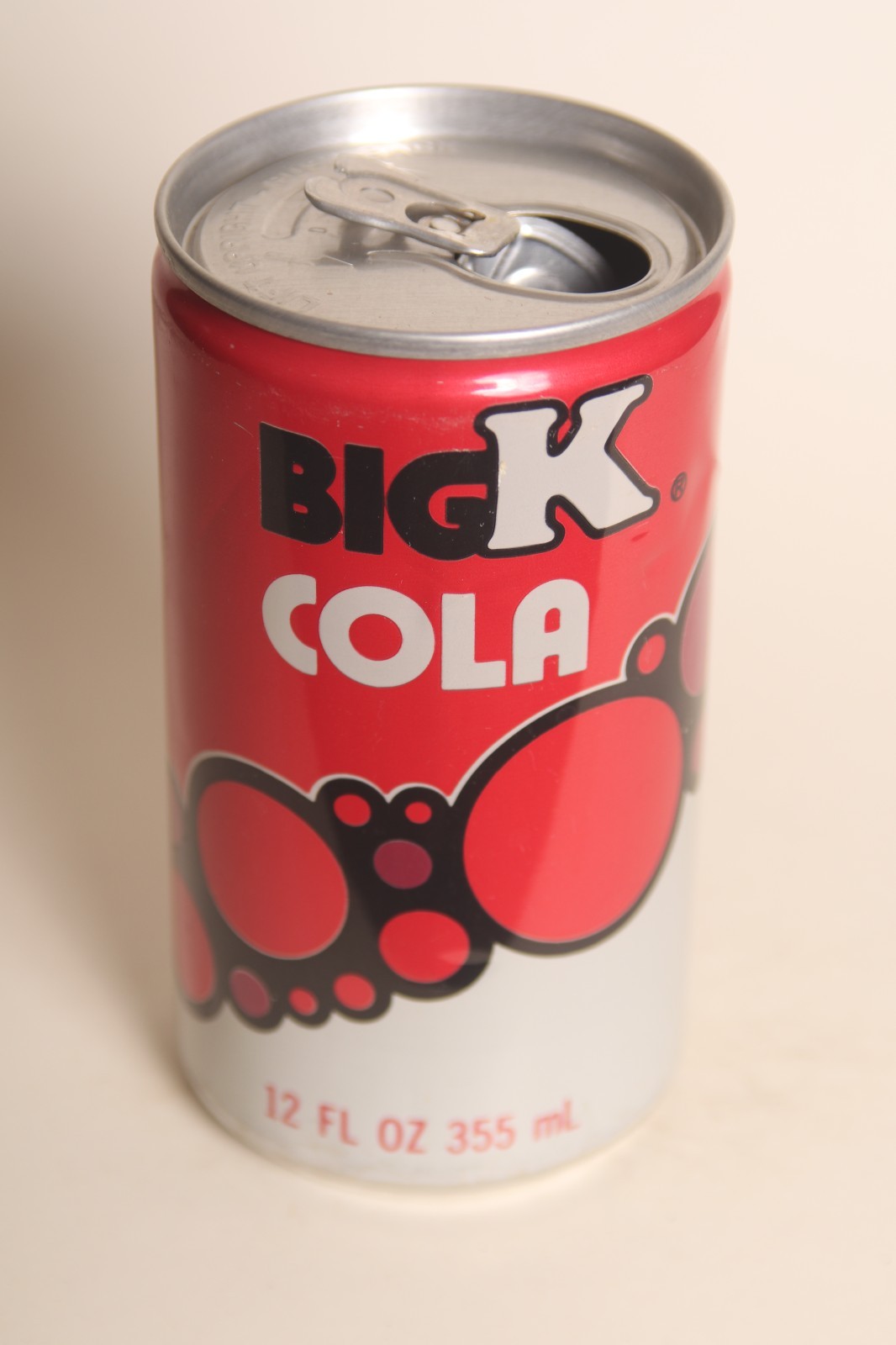 Big K Cola soda can - 12oz