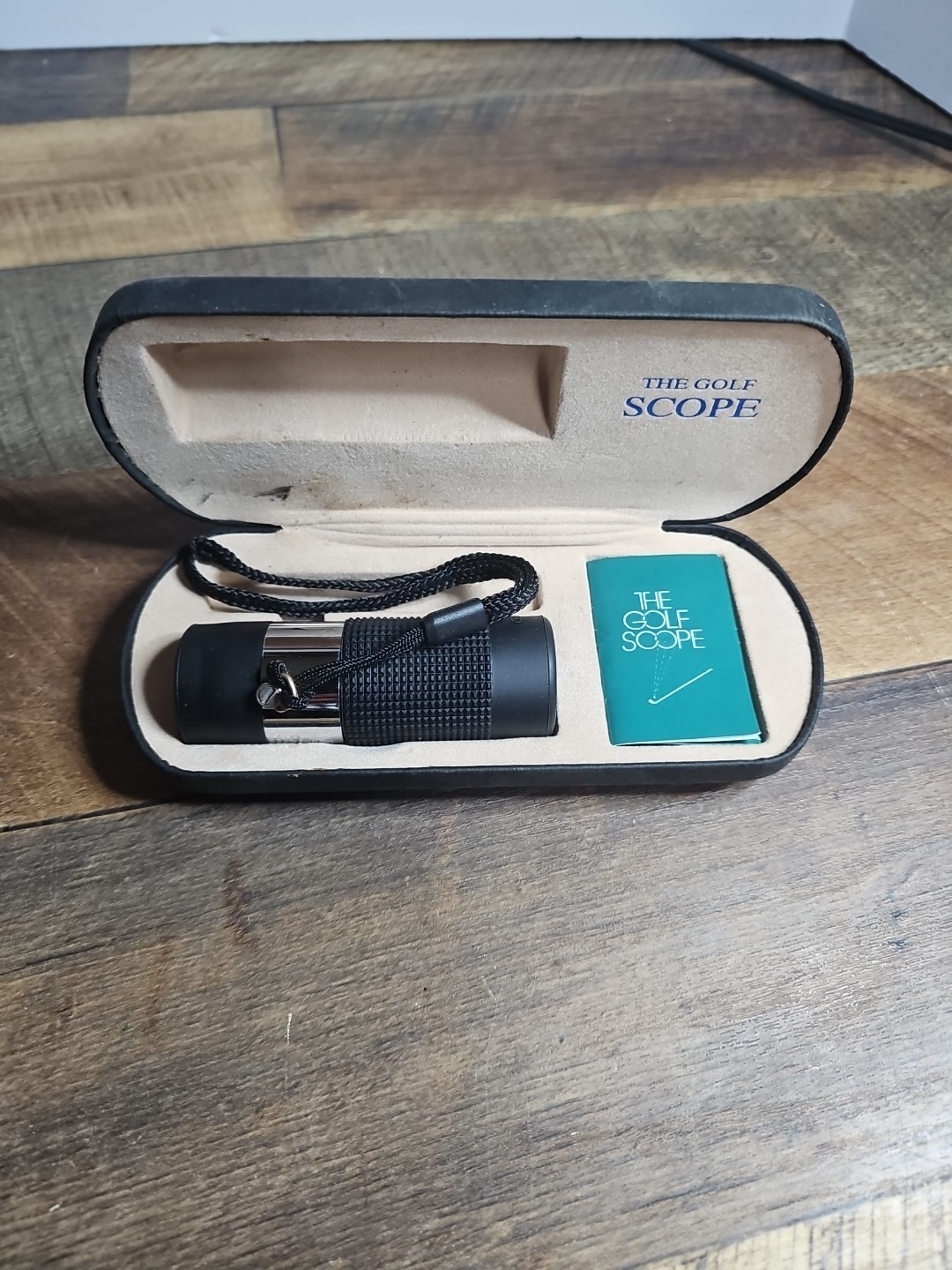 The Golf Scope Rangefinder 8x21mm W/ Directions And Cleaning Cloth New