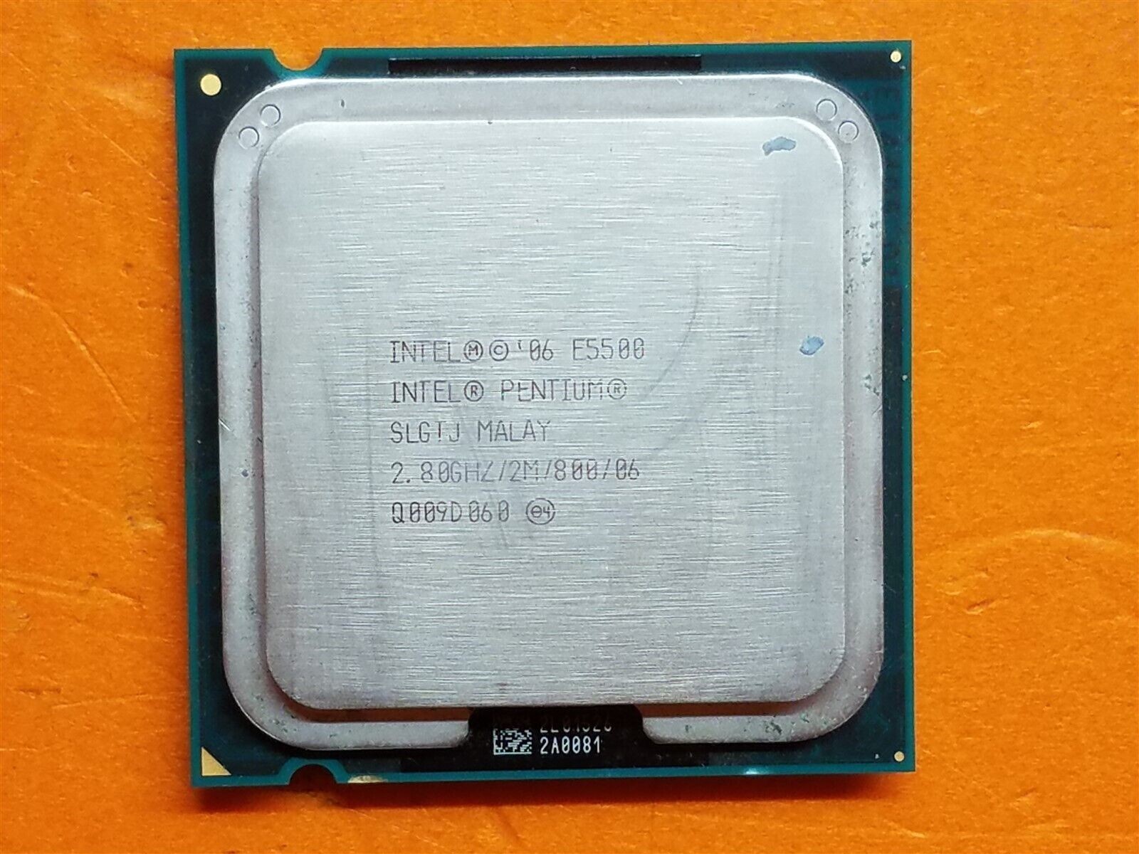 ⭐️⭐️⭐️⭐️⭐️ CPU Processor Intel Pentium E5500 SLGTJ 2.8GHz